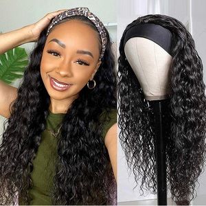Curly Headband Wig. 26in (comment if you’d like another length)